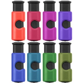 Mr. Pen- Squeeze and Lock Bread Bag Clips, 8 Pack, Squeeze and Lock Bread Clips, Bag Clips for Food Storage, Clips for Food Packages, Snack Clips, Food Clips for Bags, Plastic Bag Clip
