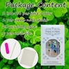 24Pcs St. Patrick Day Nails Shamrock Press on Nails Medium
