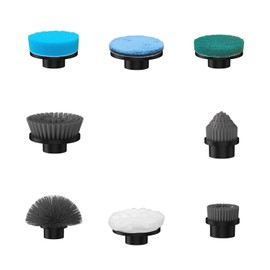 Leebein 8PCS Replacement Brush Heads with Extra Dome Brush for Leebein 2025 New Upgraded YMG-825 Spin Scrubber