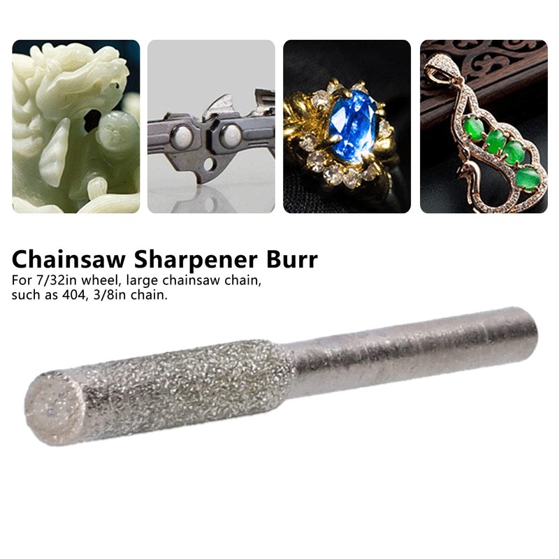 Chain Saw Sharpener Tool, 20Pcs High Hardness Diamond Chainsaw Sharpener,