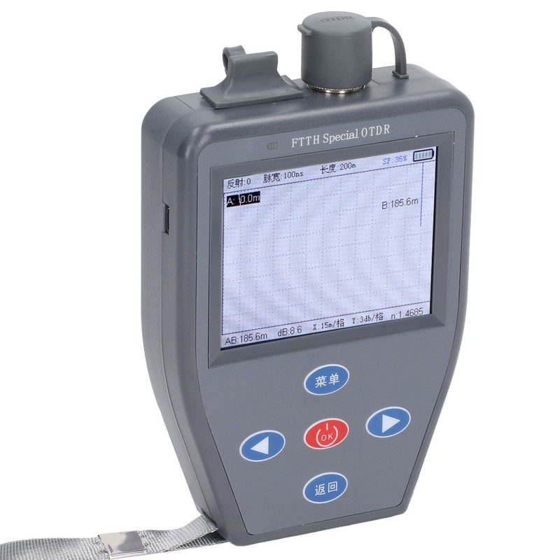 LCD OTDR Optical Time Domain Reflectometer Optical Power Meter Fiber