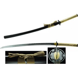 Snake Eye Tactical Warrior Classic Handmade Samurai Katana Sword w/ Wooden Stand
