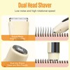 2 in 1 Bikini Trimmer for Women Dual Head Electric