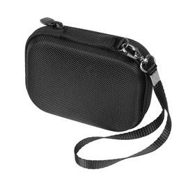 CaseSack Asthma Inhaler Holder case, Compact and Sturdy case for Handy Inhaler for Adults and Kids, with Rooms for Pills and Other Essentials (Black)