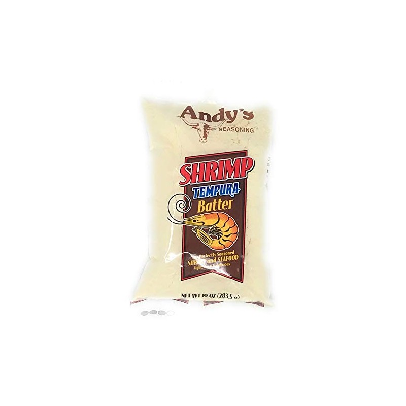 Andy’s Seasoning | Shrimp Tempura Batter | 10 Oz/283.5 G