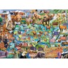 MasterPieces National Parks of Amercia, Jigsaw Puzzle, Maps, 1000 Pieces
