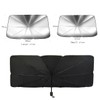 Holy Feather Foldable Car Sunshade with 4 Car Window Shade