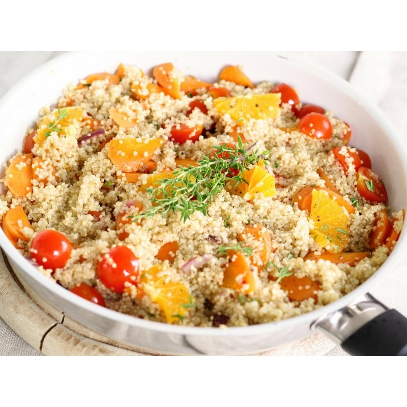 CEREAUSLY Organic White Quinoa – Premium Royal Quinoa from Bolivia