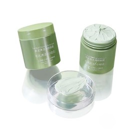 Mascarilla de Arcilla Limpiadora con Ácido Salicílico (BHA) y Té Verde - Mascarilla Facial Exfoliante para Poros, Puntos Negros y Acné - Control de Gr