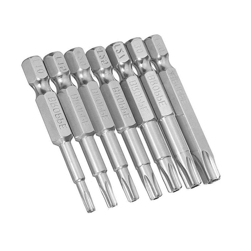 Eyech Torx Star 5 Point Screwdriver Bits Sets,Magnetic Security Tamper