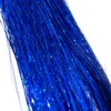 Blue Tinsel Hair With Tool Heat Resistant 3000 Strands Fairy