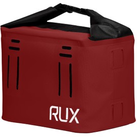 RUX 5L Cooler Cube (Mars Red) - Our Small Cooler Bag is A Compact, Insulated Soft Cooler Perfect for Camping, Daily Carry, Van Life, Or The Trailhead. Weatherproof, Modular, and Built to Go Anywhere.