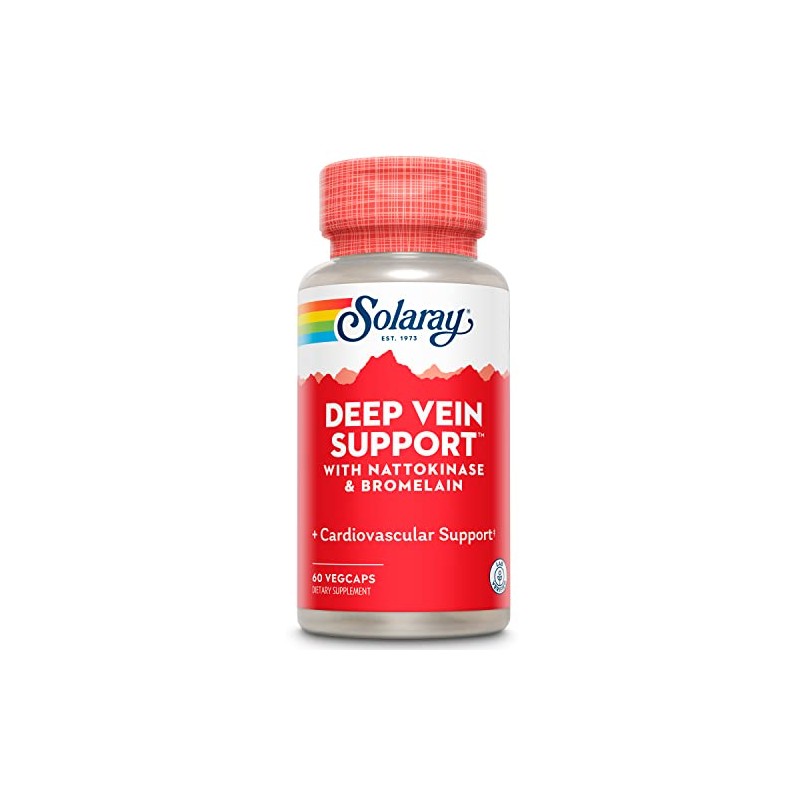 SOLARAY Deep Vein Support, Veg Cap (Btl-Plastic) | 60ct