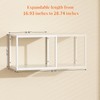 ThreeHio 2 Pack Expandable Garage Shelves Wall Mount, Heavy Duty