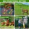 Vogelschutznetz, 2m x 5m Hühnernetz Gartennetz Geflügelnetz Teichnetz Obstschutz Pool