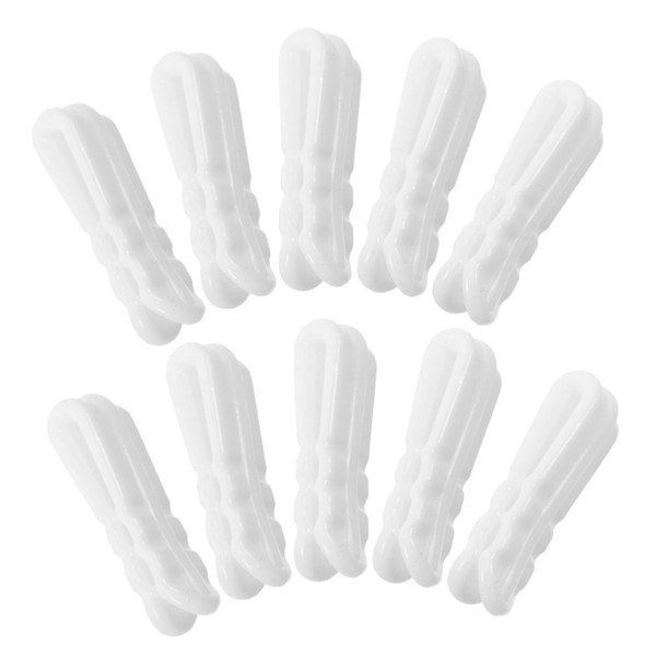 ANDRESLAD 10pcs Vacuum Compression Storage Bag Clips for Easy Sealing