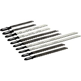 Rolson 58928 10 Piece Jig Saw Blade Set
