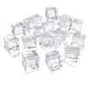 Acrylic Ice Cubes, 30 PCS Clear Fake Ice Cubes for