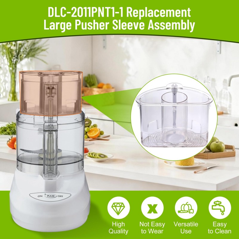 DLC-2011PNT1-1 Large Pusher Sleeve Assembly Compatible with Cuisinart