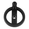 Handwheel 125mm OD 12mm Bore Foldable Handle Plastic Hand Wheel