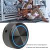Guitar Knob Aluminum Black Plate Blue Line Professional 1/4in Axes