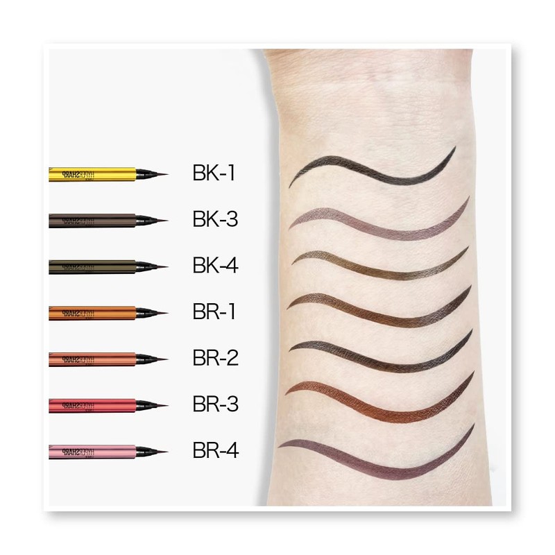 Maybelline Hyper Sharp Liner R, Eyeliner Waterproof BK-3 Ash Black