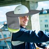 Topbuti Hard Hat Sun Shield Full Brim Mesh Sunshade, High