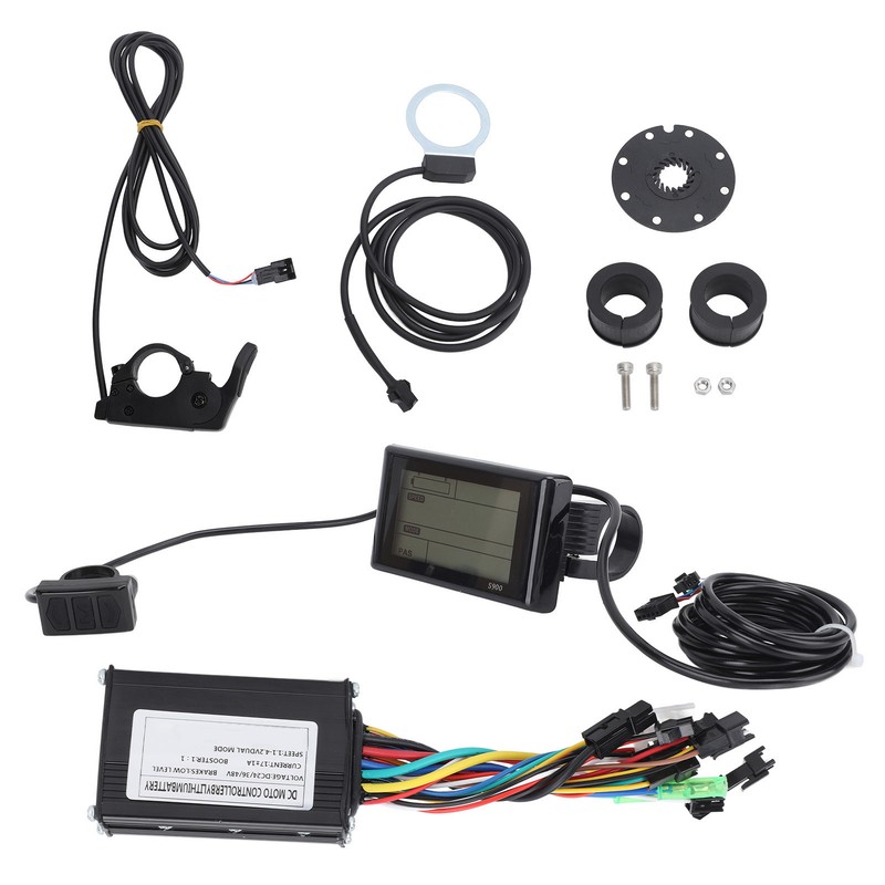 36V 48V Electric Bike Conversion Kit 17A 3 Mode Controller