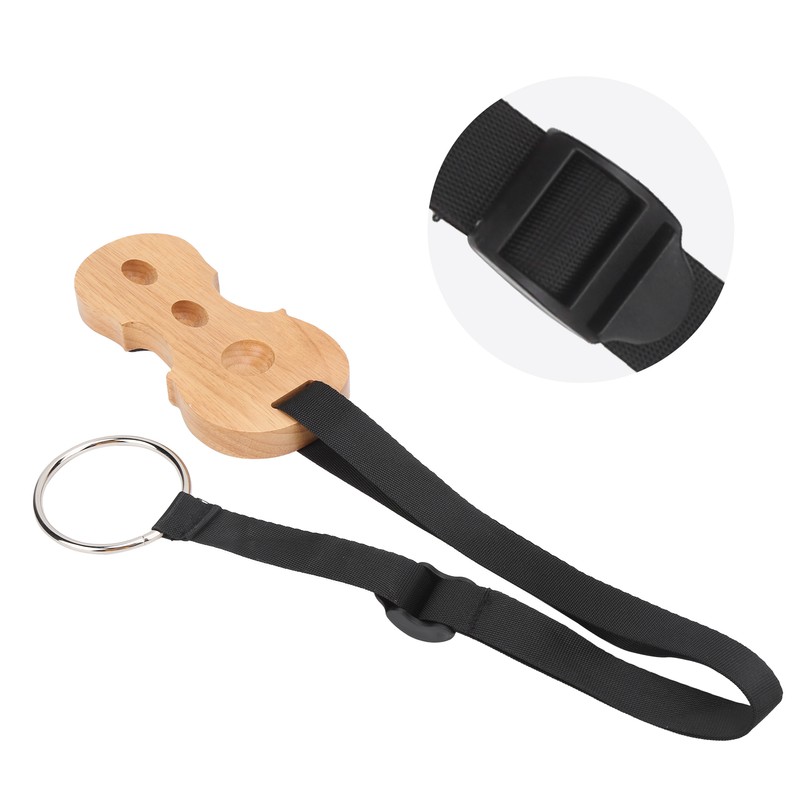 Cello AntiSlip Strap ORing Holder Wood Fixing Plate Musical Instrument