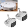 Fdit Pack of 2 Robot Sweeper, Universal Castor Front Wheel
