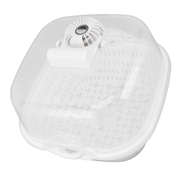 Household Defrosting Box Large Capacity Double Layer Drain Timing USB