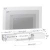 HOOBRO 55" Floating TV Stand with Power Outlet, Modern Wall