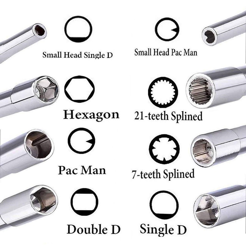 Hippotech 10 PCS Carburetor Adjustment Screwdriver Tool for Husqvarna Homelite