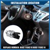 A ABSOPRO Ignition Lock Cylinder with Keys for Ford Fiesta