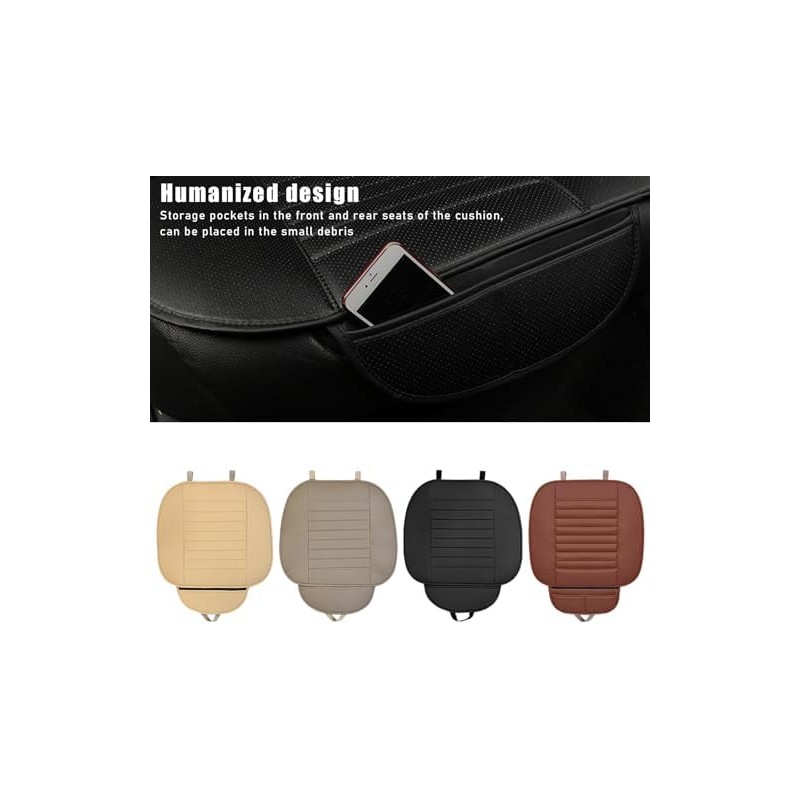 Dickno - 2 fundas para asientos de automóvil para asientos