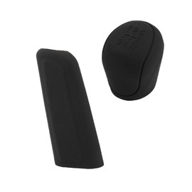 Taicols Funda universal para freno de mano de coche, funda de silicona universal para perilla de cambio de marchas, Cubierta de la perilla de la palanca de cambios para palanca de freno