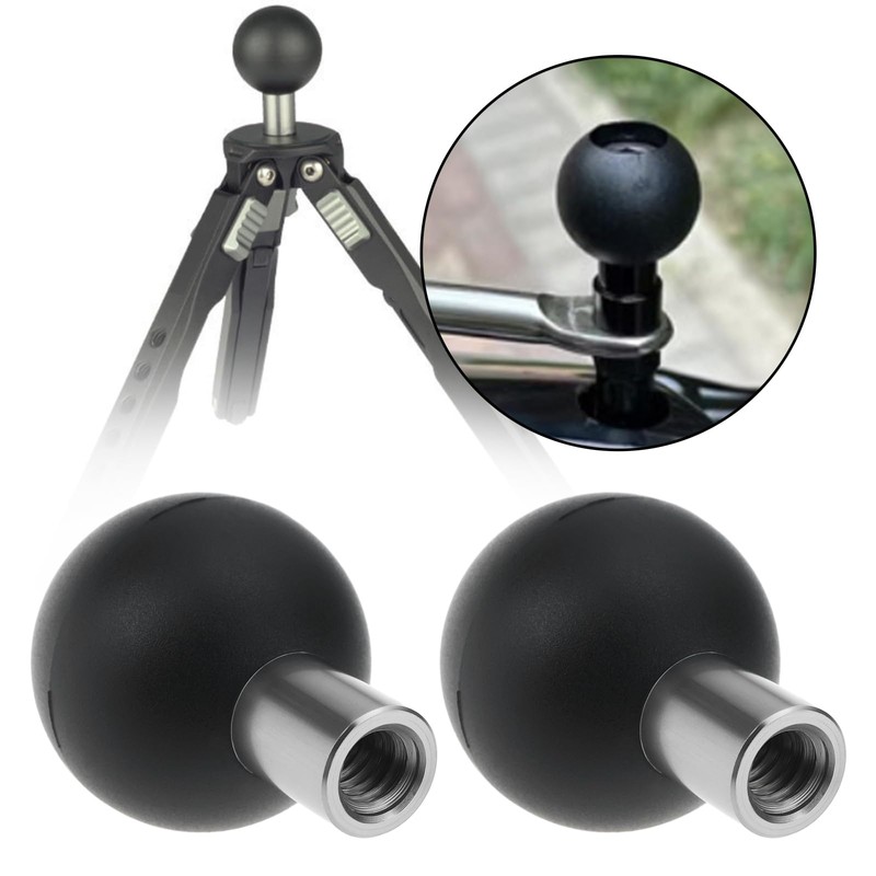 YINETTECH 2pcs 1" Ball Adapter Compatible with RAM Mounts B
