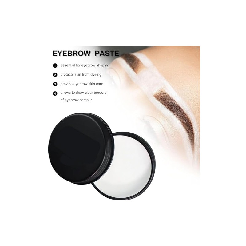 Brow Mapping Paste,Brow Mapping String,Brow Contour Paste,Highly Pigmented Eyebrow Shaping