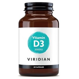 Viridian – Vitamin D3 2000iu – 60 Caps