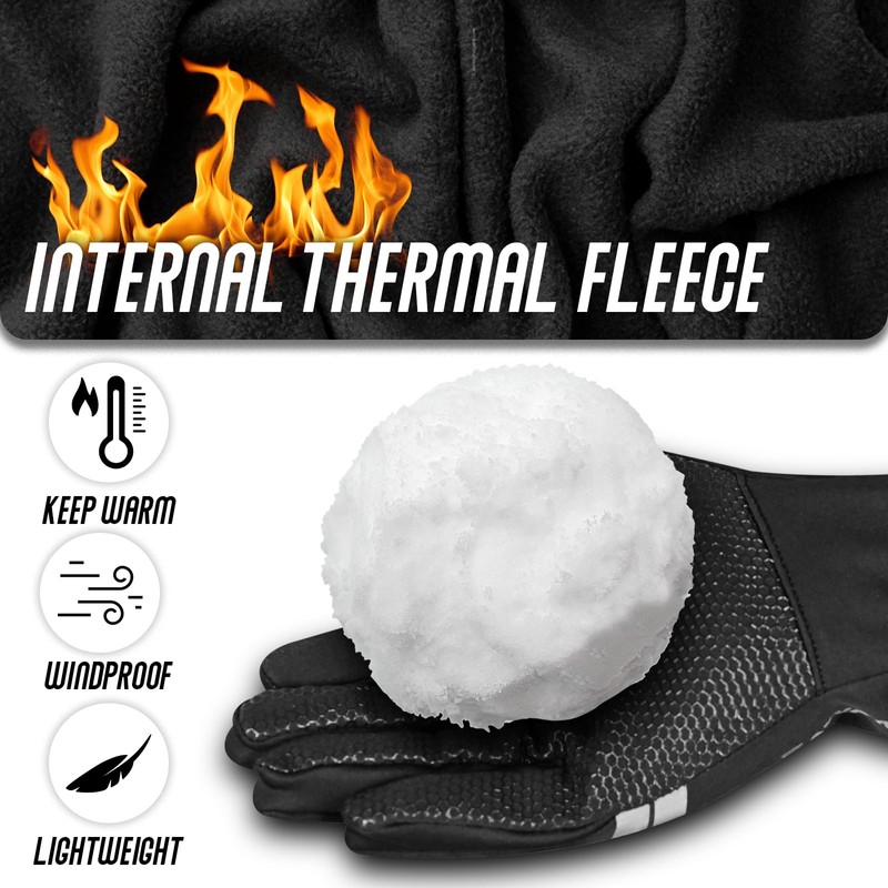 SAWANS Winter Warm Gloves for Men Women, Outdoor Windproof Touchscreen