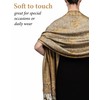 Achillea Soft Silky Reversible Paisley Pashmina Shawl Wrap Scarf w/Fringes