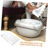 KOMBIUDA 80pcs Foot Soak Bag Basin Liners Disposable Spa Pedicure
