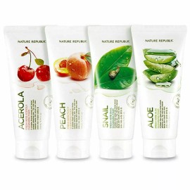 Nature Republic Fresh Herb Cleansing Foam Acerola/Peach/ - Acerola