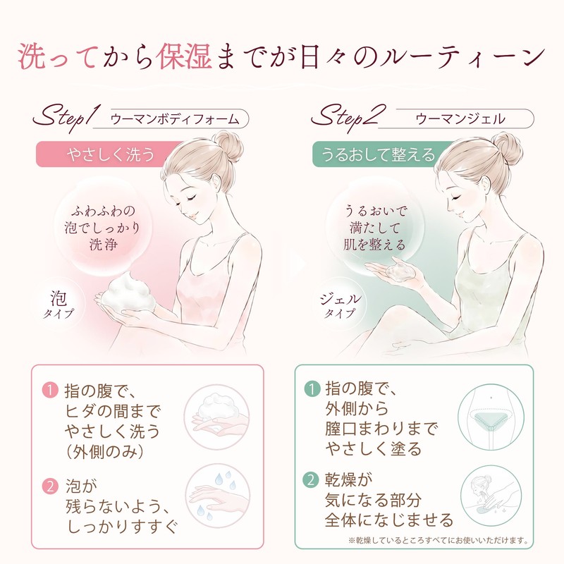 ピアジュール デリケートゾーン トライアルセット 泡 ジェル かゆみ におい くすみ 高保湿 低刺激