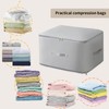 Ultra Space Saving Self Compression Organizer,Compression Bags,Duvet Storage Bags with