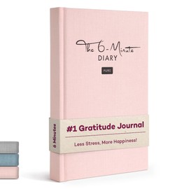 6-Minute® Diary Pure – 3-Million-Copy Gratitude Journal for Women & Men – Guided Mental Health Journal Based on Positive Psychology – Daily Manifestation Journal for Self-Care & Mindfulness