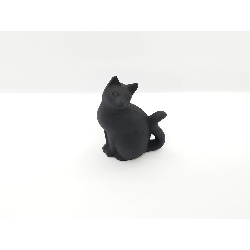 Iwachu Onaga Cat Paperweight Black Product Size (cm): 2.0 x