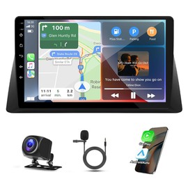 10 Inch Android 13 Car Stereo for Honda Accord 8th 2008-2012 IPS Touch Screen Double Din Car Audio Receiver w/Wireless Carplay Android Auto GPS Navigation Bluetooth WiFi SWC Backup Camera Mic, 2+32G