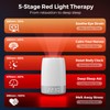 Red Light for Sleep, App Control, 32 Sounds, 7 Alarms,