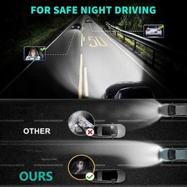 ZYRALUX Compatible For Ford F250 F350 F450 F550 Super Duty 2005 2006 2007 2008 2009 2010 2011 2012 2013 2014 2015 2016 2017 2018 2019 2020 2021 2022 Bulbs,600% Brightness with Cooling Fan,Pack of 6